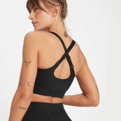 MP Tempo Ton-sur-ton Naadloze Sportbeha - Zwart 8 MP Tempo Ton-sur-ton Naadloze Sportbeha - Zwart -Myprotein 13827749 1305009222568669