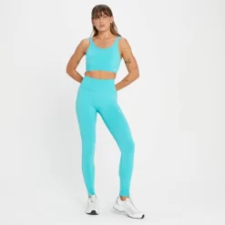 MP Tempo Ton-sur-ton Naadloze Sportbeha - Felturkoois -Myprotein 13827793 1905009221222182