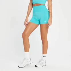 MP Tempo Ton-sur-ton Naadloze Bootyshort - Felturkoois