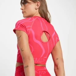 MP Tempo Wave Naadloze Croptop Voor Dames - Rougerood 8 MP Tempo Wave Naadloze Croptop Voor Dames - Rougerood -Myprotein 13827945 2045009217131592