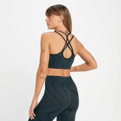 MP Tempo Wave Naadloze Sportbeha - Zwart -Myprotein 13827960 7005009216845179