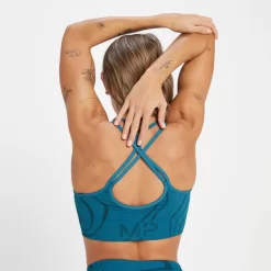 MP Tempo Wave Naadloze Sportbeha - Groenblauw 8 MP Tempo Wave Naadloze Sportbeha - Groenblauw -Myprotein 13827975 1385009216295528