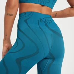 MP Tempo Wave Naadloze Legging Voor Dames - Groenblauw 8 MP Tempo Wave Naadloze Legging Voor Dames - Groenblauw -Myprotein 13828021 7525009215243911