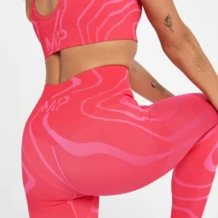 MP Tempo Naadloze Legging Voor Dames - Rougerood -Myprotein 13828036 3075009214810570