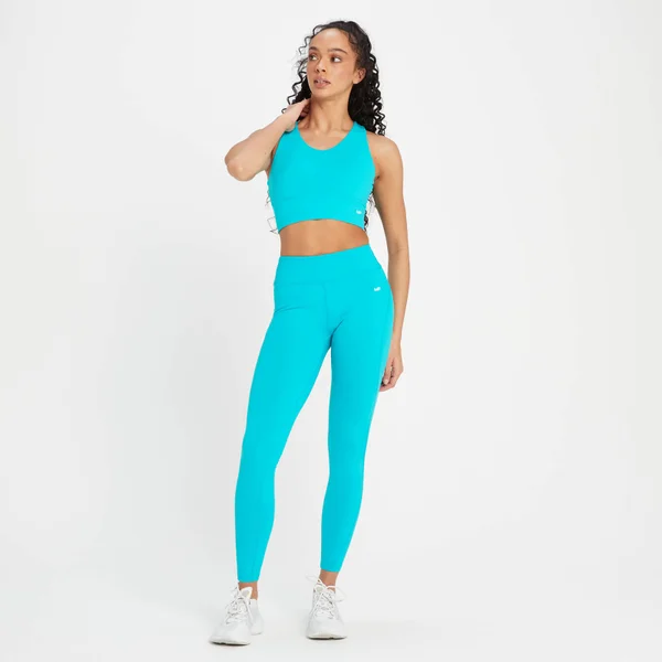 MP Women's Power Leggings - Blue Lagoon 6 MP Women's Power Leggings - Blue Lagoon - Afbeelding 4