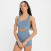 MP Shape Seamless Sportbeha Voor Dames - Kiezelblauw -Myprotein 13838377 1495008103657451
