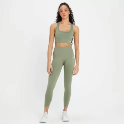 MP Shape Naadloze 7/8 Legging Voor Dames - Verwassen Jadegroen 9 MP Shape Naadloze 7/8 Legging Voor Dames - Verwassen Jadegroen -Myprotein 13838409 1525008102439322