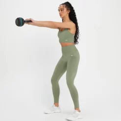 MP Shape Naadloze Legging Voor Dames - Verwassen Jadegroen -Myprotein 13838433 1415008101612654