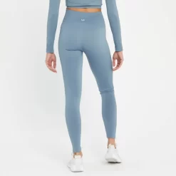 MP Shape Naadloze Legging Voor Dames - Kiezelblauw -Myprotein 13838441 7155008101548463
