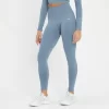 MP Shape Naadloze Legging Voor Dames - Kiezelblauw 2 MP Shape Naadloze Legging Voor Dames - Kiezelblauw -Myprotein 13838441 8395008101475953