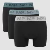 MP Gekleurde Boxershorts Met Tailleband Voor Heren (3-delig) Zwart/Rookblauw/Kiezelblauw/Schemergrijs 2 MP Gekleurde Boxershorts Met Tailleband Voor Heren (3-delig) Zwart/Rookblauw/Kiezelblauw/Schemergrijs -Myprotein 13844089 1735020345714920
