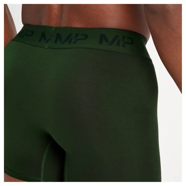 MP Boxershorts Voor Heren (3-delig) Carbongrijs/Rookblauw/Donkergroen 5 MP Boxershorts Voor Heren (3-delig) Carbongrijs/Rookblauw/Donkergroen - Afbeelding 4