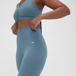 MP Verwassen En Naadloze Legging Voor Dames - Kiezelblauw -Myprotein 13965985 1895029450002219