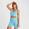 MP Shape Naadloze Sportbeha - Blauwe Tie-dye -Myprotein 14009008 1055056652143221