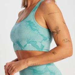 MP Shape Naadloze Sportbeha - Zwarte Tie-dye -Myprotein 14009024 6045056651640304