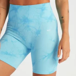 MP Shape Naadloze Fietsshort Voor Dames - Blauwe Tie-dye 11 MP Shape Naadloze Fietsshort Voor Dames - Blauwe Tie-dye -Myprotein 14009032 1135056651886532