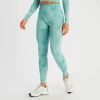 MP Shape Naadloze Legging Voor Dames - Schemerblauwe Tie-dye -Myprotein 14009072 1265056652456694