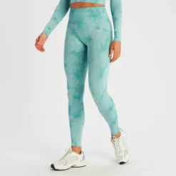 MP Shape Naadloze Legging Voor Dames - Schemerblauwe Tie-dye