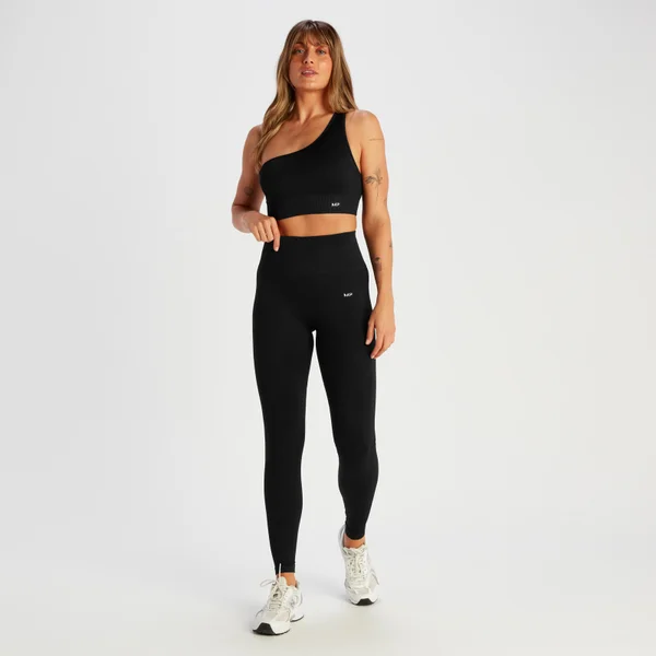 MP Tempo Naadloze Legging Van Ribstof Voor Dames - Zwart 5 MP Tempo Naadloze Legging Van Ribstof Voor Dames - Zwart - Afbeelding 3