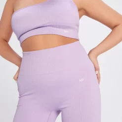 MP Tempo Naadloze Legging Van Ribstof Voor Dames - Fel-lila -Myprotein 14021663 1675068022824758
