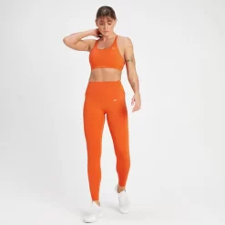 MP Women's Adapt Strappy Sports Bra - Tangerine 8 MP Women's Adapt Strappy Sports Bra - Tangerine -Myprotein 14021775 1515071718998905