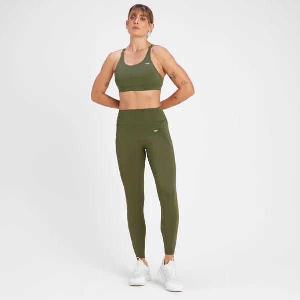 MP Women's Adapt Leggings - Olive Green 5 MP Women's Adapt Leggings - Olive Green - Afbeelding 3