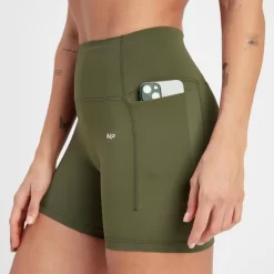 MP Women's Adapt Booty Short - Olive Green -Myprotein 14021863 1275071721750709