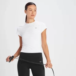 MP Tempo Basic T-shirt Met Korte Mouwen Voor Dames - Wit