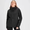 MP Women's Tempo Ultra Soft Shell Jacket - Black -Myprotein 14021943 2055068740345414