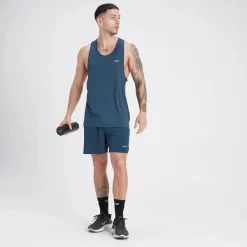 MP Men's Velocity Stringer Vest - Blue Moon -Myprotein 14184962 3425072911777449