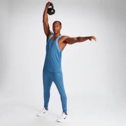 MP Tempo Sporthemd Met Halternek Voor Heren - Indigoblauw 8 MP Tempo Sporthemd Met Halternek Voor Heren - Indigoblauw -Myprotein 14186138 7705064137293683