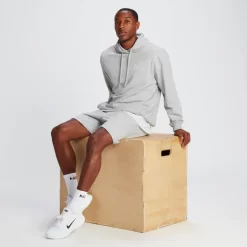 MP Tempo Hoodie Van Katoen Voor Heren - Stormgrijs -Myprotein 14186238 9775064137640342