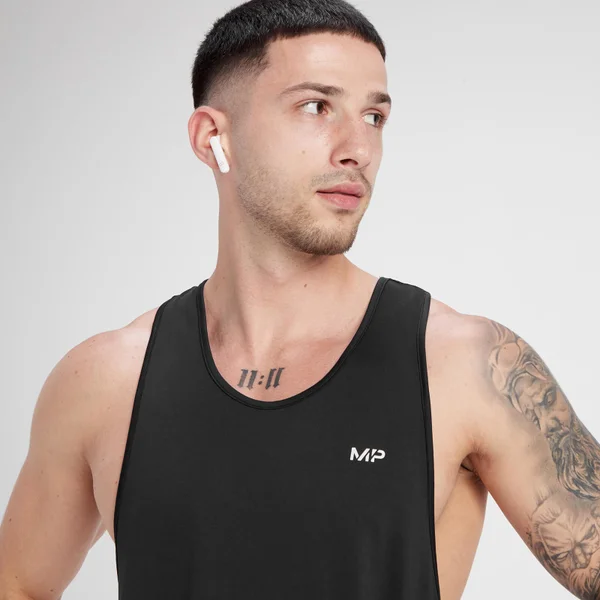 MP Men's Velocity Stringer Vest - Black 6 MP Men's Velocity Stringer Vest - Black - Afbeelding 4