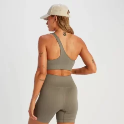 MP Tempo Naadloze Asymetrische Beha Van Ribstof - Diep Taupe -Myprotein 14220404 1985056652170944