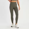MP Tempo Naadloze Legging Van Ribstof Voor Dames - Taupe-groen -Myprotein 14220412 1285056652327685