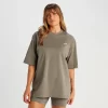 MP Tempo Oversized T-shirt Voor Dames - Diep Taupe -Myprotein 14220444 1835056652034858