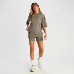 MP Tempo Oversized T-shirt Voor Dames - Diep Taupe -Myprotein 14220444 3455056652133603
