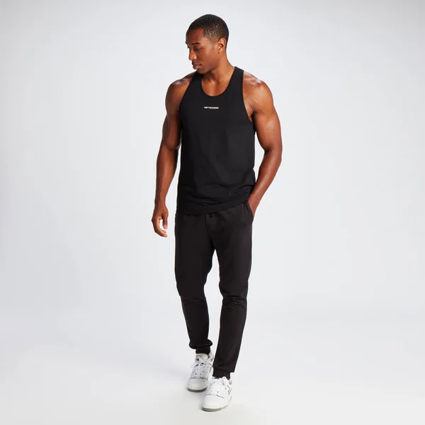 MP Originals Sporthemd Met Halternek Voor Heren - Zwart 5 MP Originals Sporthemd Met Halternek Voor Heren - Zwart - Afbeelding 3