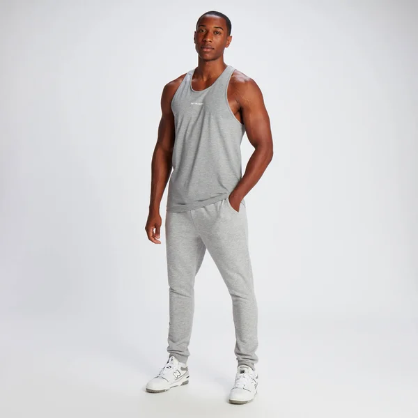 MP Originals Sporthemd Met Halternek Voor Heren - Stormgrijs Gemêleerd 5 MP Originals Sporthemd Met Halternek Voor Heren - Stormgrijs Gemêleerd - Afbeelding 3